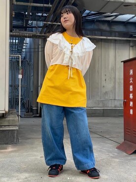 RNA MEDIA ZOZOTOWN STAFFさん（レディース・161cm）の春コーディネート