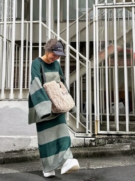 「25AW冬の新作」｜RNA MEDIA ZOZOTOWN STAFFさん（レディース・153cm）の秋コーディネート