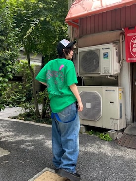 「RNA（アールエヌエー）のアイテム」を使った、RNA MEDIA ZOZOTOWN STAFFさん（レディース・150cm）の夏コーディネート