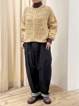 RNA MEDIA ZOZOTOWN STAFFさん(レディース・158cm)の冬コーディネート