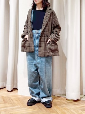 「スタッフコーデ」｜RNA MEDIA ZOZOTOWN STAFFさん（レディース・156cm）の秋コーディネート