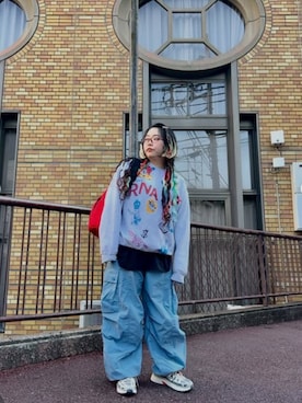 「RNA（アールエヌエー）のアイテム」を使った、RNA MEDIA ZOZOTOWN STAFFさん（レディース・158cm）の冬コーディネート