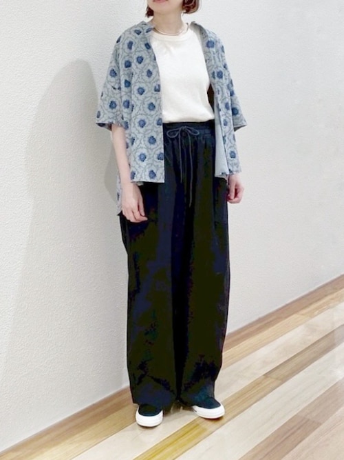 セール】R4334 ガーメントダイアシメトリーワイドパンツ（その他パンツ  