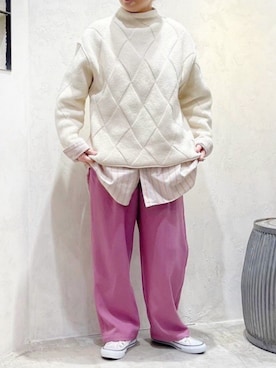 RNA MEDIA ZOZOTOWN STAFFさん(レディース・162cm)の冬コーディネート