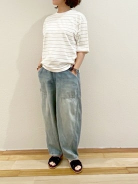 「RNA」｜RNA MEDIA ZOZOTOWN STAFFさん（レディース・160cm）の夏コーディネート