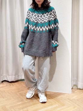 「RNA-N（アールエヌエーエヌ）のアイテム」を使った、RNA MEDIA ZOZOTOWN STAFFさん（レディース・156cm）の冬コーディネート