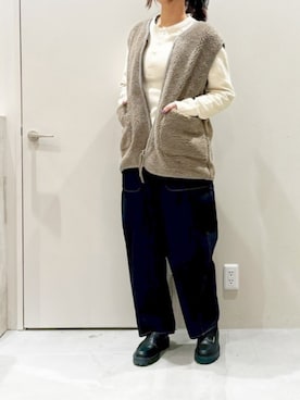 「RNA-N（アールエヌエーエヌ）のアイテム」を使った、RNA MEDIA ZOZOTOWN STAFFさん（レディース・164cm）の冬コーディネート