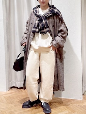 「RNA-N（アールエヌエーエヌ）のアイテム」を使った、RNA MEDIA ZOZOTOWN STAFFさん（レディース・156cm）の冬コーディネート