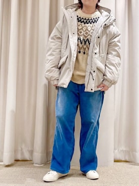 「RNA-N（アールエヌエーエヌ）のアイテム」を使った、RNA MEDIA ZOZOTOWN STAFFさん（レディース・162cm）の冬コーディネート