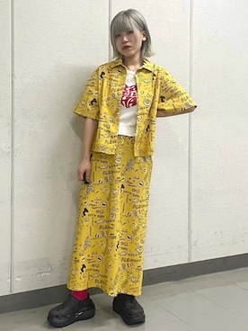 RNA MEDIA ZOZOTOWN STAFFさん（レディース・161cm）の夏コーディネート