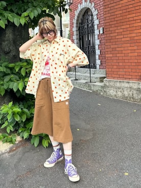 「RNA（アールエヌエー）のアイテム」を使った、RNA MEDIA ZOZOTOWN STAFFさん（レディース・160cm）の夏コーディネート