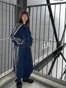 「RNA（アールエヌエー）のアイテム（ジャケット/アウター）」を使った、RNA MEDIA ZOZOTOWN STAFFさん（レディース・153cm）の冬コーディネート