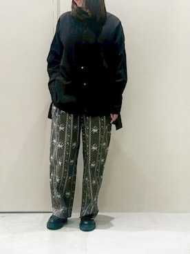 「RNA-N（アールエヌエーエヌ）のアイテム」を使った、RNA MEDIA ZOZOTOWN STAFFさん（レディース・164cm）の冬コーディネート