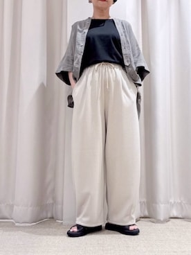 「RNA-N（アールエヌエーエヌ）のアイテム」を使った、RNA MEDIA ZOZOTOWN STAFFさん（レディース・156cm）の夏コーディネート