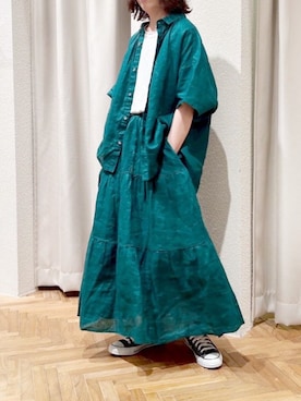 「25AW秋の新作」｜RNA MEDIA ZOZOTOWN STAFFさん（レディース・156cm）の夏コーディネート
