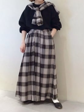 RNA MEDIA ZOZOTOWN STAFFさん（レディース・156cm）の冬コーディネート