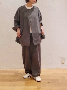 「URCH RNA（アーチ アールエヌエー）のアイテム」を使った、RNA MEDIA ZOZOTOWN STAFFさん（レディース・163cm）の秋コーディネート