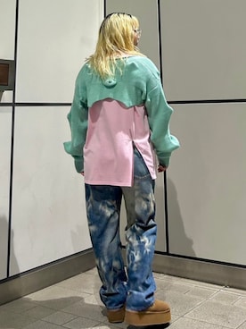 「24AW秋の新作」｜「アイテム（パンツ）」を使った、RNA MEDIA ZOZOTOWN STAFFさん（レディース・158cm）の秋コーディネート