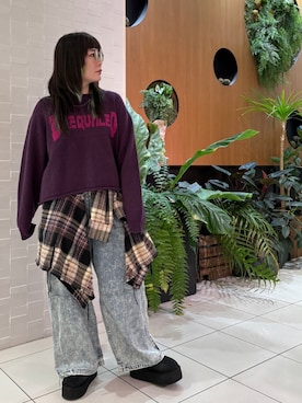 RNA MEDIA ZOZOTOWN STAFFさん(レディース・162cm)の冬コーディネート