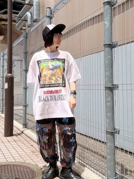 「RNA（アールエヌエー）のアイテム」を使った、RNA MEDIA ZOZOTOWN STAFFさん（レディース・158cm）の夏コーディネート