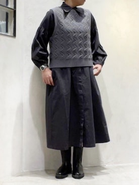 RNA MEDIA ZOZOTOWN STAFFさん（レディース・162cm）の冬コーディネート