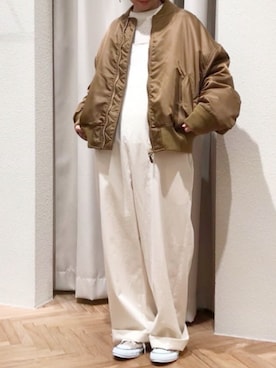「24AW秋の新作」｜RNA MEDIA ZOZOTOWN STAFFさん（レディース・156cm）の冬コーディネート