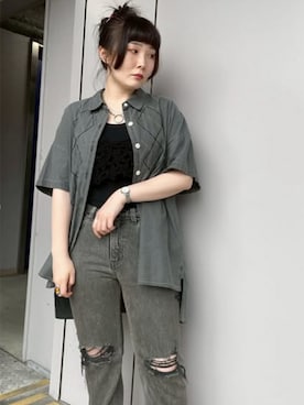 RNA MEDIA ZOZOTOWN STAFFさん（レディース・158cm）の夏コーディネート