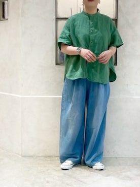 「RNA-N（アールエヌエーエヌ）のアイテム」を使った、RNA MEDIA ZOZOTOWN STAFFさん（レディース・163cm）の春コーディネート