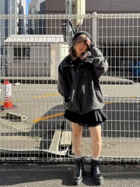 「RNA」｜「アイテム（ワンピース/ドレス）」を使った、RNA MEDIA ZOZOTOWN STAFFさん（レディース・153cm）の冬コーディネート