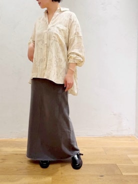 「RNA-N（アールエヌエーエヌ）のアイテム」を使った、RNA MEDIA ZOZOTOWN STAFFさん（レディース・163cm）の春コーディネート