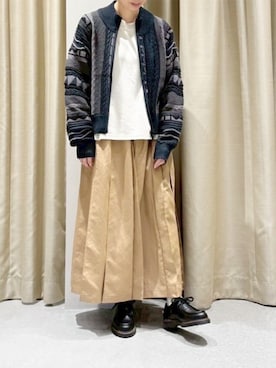 「RNA-N（アールエヌエーエヌ）のアイテム」を使った、RNA MEDIA ZOZOTOWN STAFFさん（レディース・156cm）の冬コーディネート