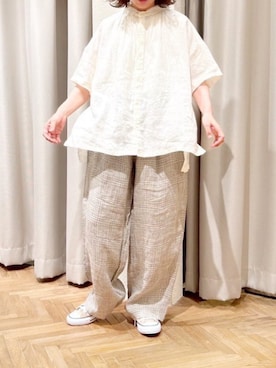「25AW秋の新作」｜RNA MEDIA ZOZOTOWN STAFFさん（レディース・156cm）の夏コーディネート