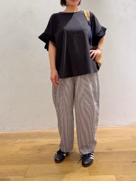 「RNA-N（アールエヌエーエヌ）のアイテム」を使った、RNA MEDIA ZOZOTOWN STAFFさん（レディース・163cm）の夏コーディネート