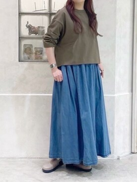 RNA MEDIA ZOZOTOWN STAFFさん（レディース・163cm）の春コーディネート