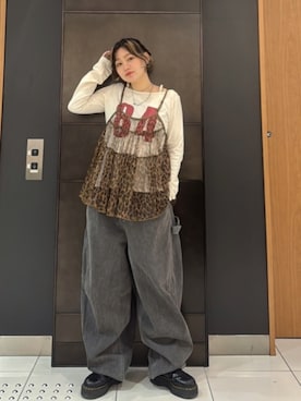 RNA MEDIA ZOZOTOWN STAFFさん（レディース・153cm）の春コーディネート