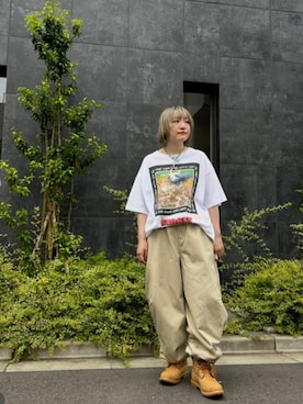 「RNA（アールエヌエー）のアイテム」を使った、RNA MEDIA ZOZOTOWN STAFFさん（レディース・153cm）の夏コーディネート