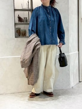 「RNA-N（アールエヌエーエヌ）のアイテム」を使った、RNA MEDIA ZOZOTOWN STAFFさん（レディース・163cm）の冬コーディネート