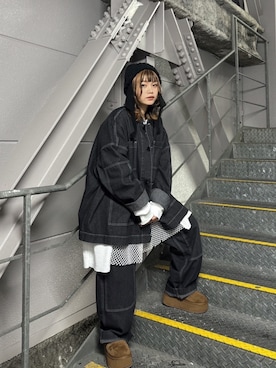 RNA（アールエヌエー）の「J1681 BIG ZIP Gジャン（デニム