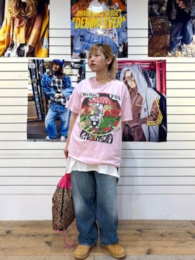 「RNA（アールエヌエー）のアイテム」を使った、RNA MEDIA ZOZOTOWN STAFFさん（レディース・161cm）の夏コーディネート
