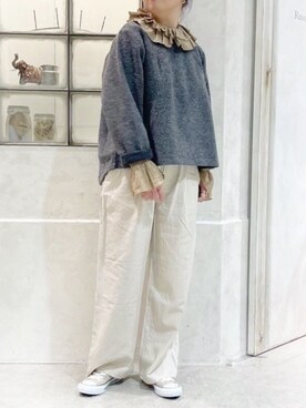 「24AW冬の新作」｜RNA MEDIA ZOZOTOWN STAFFさん（レディース・162cm）の冬コーディネート