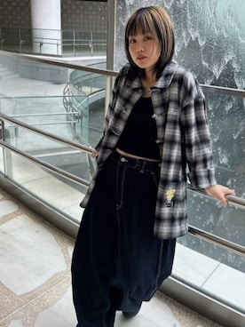 「RNA（アールエヌエー）のアイテム（その他アウター）」を使った、RNA MEDIA ZOZOTOWN STAFFさん（レディース・153cm）の秋コーディネート