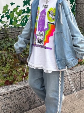 「RNA（アールエヌエー）のアイテム（ジャケット/アウター）」を使った、RNA MEDIA ZOZOTOWN STAFFさん（レディース・158cm）の冬コーディネート