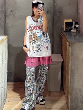 RNA MEDIA ZOZOTOWN STAFFさん(レディース・158cm)の夏コーディネート