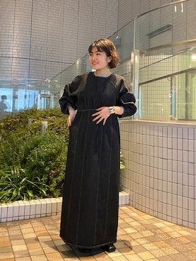 「KBF（ケイビーエフ）のアイテム（シューズ）」を使った、はぎさん（レディース・150cm）の冬コーディネート