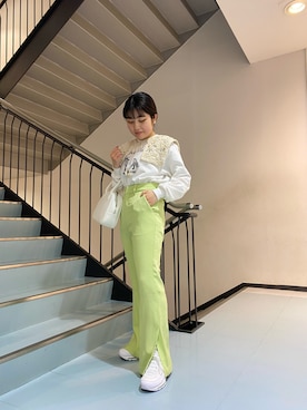 「KBF（ケイビーエフ）のアイテム（財布/小物）」を使った、はぎさん（レディース・150cm）の冬コーディネート