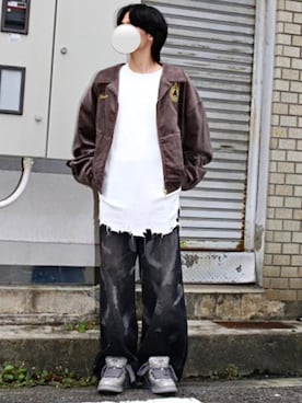 「doublet（ダブレット）のアイテム（ジャケット/アウター）」を使った、　　はるとさん（メンズ・175cm）の秋コーディネート