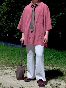 「アイテム（フォーマルスーツ/小物）」を使った、たからさん（メンズ・166cm・10代）の夏コーディネート