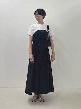 「NOLLEY’S（ノーリーズ）のアイテム（シューズ）」を使った、nol sachiさん（レディース・164cm）の夏コーディネート