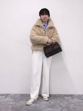 「NOLLEY’S Sophi（ノーリーズソフィ）のアイテム（ブルゾン）」を使った、nol sachiさん（レディース・164cm）の秋コーディネート