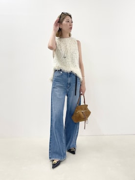「grace grace （グラスグラス）のアイテム」を使った、nol sachiさん（レディース・164cm）の夏コーディネート